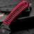 Bastinelli Knives Sin Fixed Blade Black PVD Red Twist Wrap