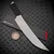Bastinelli Microtech Custom 10" Butcher Knife Combo Serrated Black Tsuka Wrap + Menuki + Stingray Inlay