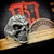 Borka Blades Silver Skull Who Dares Wins Ring Size 12