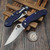 Spyderco Military 2 Compression Lock Dark Blue G-10 4" CMP S110V C36GPDBL2 by EDC Lifestyle