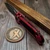 Microtech LUDT Gen III Red 3.5" Partial Serrated 1135-2RD S/N 40273 - Preowned