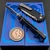 Chaves Knives Redencion Street X-Lock Black 3.25" D2 Stonewash Drop Point