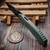 Pro-Tech Knives Custom Pallas Auto - Spartan Blades Distressed Green/Gold Lattice Textured 6ALV4 Ti W/ Mosaic Button 3.7" DLC Magnacut CCKS 2026