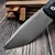 Pro-Tech Knives Vero Synapse 2 Black Herringbone W/ Black Lip Pearl Button 3.5" Smokey Grey Magnacut