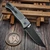 Pro-Tech Knives 2026 Brend Classic Custom 003 Auto Blasted/Tumbled 17-4 Steel Handle W/ Black Lip Pearl Button 3.35" 2-Tone DLC Magnacut CCKS 2026
