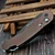 Pro-Tech Knives TR-4 Auto Brown W/ Secondary Saftey 4" Saber Grind DLC 154CM
