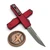 Microtech UTX-70 Gen IV Red 2.5" S/E Apocalyptic 11484-10APRD
