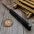 Microtech Marfione Select Nemesis IV 1152-13MS2 4.4" D/E Bronze Antique Denim Titanium Accents Bronze Titanium