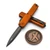Microtech UTX-70 Orange 2.5" D/E Apocalyptic 11474-10APOR