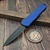 Heretic Knives Manticore E Blue D/E DLC H028-6A-BLU S/N 00102 - Preowned