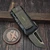 Microtech Exocet 158-13DCS Death Card Bronze T/E OTF Money Clip - Preowned