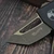 Microtech Exocet 158-13DCS Death Card Bronze T/E OTF Money Clip - Preowned