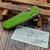 NCC Ragnarok Hawk Toxic Green G10 Harpoon Tanto