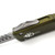 Microtech Ultratech 119R-10ODS OD Green Hellhound Razor Stonewash Standard