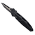 Microtech Socom Elite Manual Black 4" T/E Full Serrated Tactical 161-3T