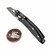 Microtech Stitch Ram-Lok 169RL-12APGTBK Black G-10 Apocalyptic Full Serrated - Preowned