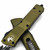 Microtech 142-3OD Combat Troodon OD Green Double Edge Full Serrated Black Standard