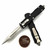 Microtech Dirac Delta Black 3.75" D/E Partial Serrated Stonewash 227-11 By Edc Lifestyle