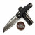 Microtech MSI Ram-Lok Black Tri-Grip Polymer 3.85" S/E Full Serrated Apocalyptic 210T-12APPMBK By Edc Lifestyle