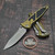 Microtech Socom Elite Manual OD Green 4" S/E Apocalyptic 160-10APOD Single Edge on EDC Lifestyle