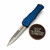 Microtech Hera II Mini Blue 2.90" Bayonet Full Serrated Stonewash 1701M-12BL By Edc Lifestyle