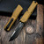 Microtech Combat Troodon Gen III Tan 4" S/E Black 1143-1TA
