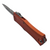 Microtech Hera II Mini Orange 2.90" Bayonet Stonewash 1701M-10OR