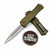 Microtech Hera II Mini OD Green 2.90" D/E Stonewash 1702M-10OD  By Edc Lifestyle