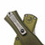 Microtech Hera II Mini OD Green 2.90" Recurve Stonewash 1705M-10OD