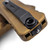 Microtech Combat Troodon Gen III Tan 4" Interceptor Black 1217-1TAS