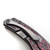 Marfione Custom/Borka Blades/Ti2 Design Shylock M390 Niuhi Grind DLC Diamondwash Tritium Pink Skulls Black Hula - Preowned
