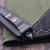 Microtech UTX-70 147-16CFS D/E Carbon Fiber Top Damascus & Ringed HW - Serial 001