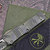 Microtech 144-3OCS Olive Drab Green Camo Combat Troodon Full Serrated Tanto Edge - Serial 001