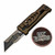 Reate Knives EXO-U Gravity Knife Speedhole Bronze Aluminum V2 (2.3" Utility)