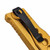 Reate Knives EXO-U Gravity Knife Speedhole Gold Aluminum (2.3" Utility)