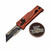 Reate Knives EXO-U Gravity Knife Plain Orange Aluminum (2.3" Utility)