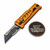 Reate Knives EXO-U Gravity Knife Speedhole Orange Aluminum V2  (2.3" Utility)
