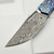 Prince Customs Protean Honeycomb Black Timascus w/Damasteel Blade Serial #165