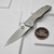 John Gray Splitter Titanium Frame Lock Folder S90V