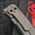 Chaves Knives Redencion Street Titanium Stonewash 3.25" Tanto M390 Belt Satin ST/RT/SWTI/BF
