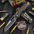 Microtech MSI Ram-Lok Outbreak Tri-Grip Polymer 3.85" S/E  Full Serrated 210T-3PMOBS By Edc Lifestyle
