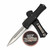 Microtech Hera II Mini Black 2.90" D/E Stonewash Full Serrated 1702M-12  By Edc Lifestyle