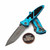 Microtech Socom Elite Manual Turquoise 4" T/E Apocalyptic 161-10APTQ Tanto on EDC Lifestyle