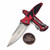 Microtech Socom Elite Manual Red 4" S/E Stonewash 160-10RD Single Edge on EDC Lifestyle