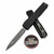 Microtech Ultratech ZBP 1122-12AP Black Double Edge Full Serrated 3.5" Apocalyptic M390MK - Zero Blade Play