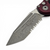 Microtech LUDT T/E Gen III 1136-11APMR Merlot Apocalyptic Standard Partial Serrated