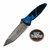 Microtech Socom Elite Manual Blue 4" T/E Partial Serrated Apocalyptic 161-11APBL Tanto on EDC Lifestyle