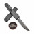 Microtech Ultratech ZBP 1123-11APNC Natural Clear Tanto Edge Partial Serrated 3.5" Apocalyptic M390MK - Zero Blade Play