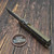Microtech Knives Glykon T/E 185-12APOD OD Green Tanto Apocalyptic Standard Full Serrated