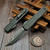 Microtech Ultratech ZBP 1123-11AP Tanto Edge Partial Serrated 3.5" Apocalyptic M390MK - Zero Blade Play